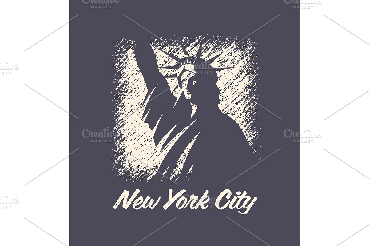 New york t-shirt and apparel vector design, print, typography, p in Illustrations - product preview 8
