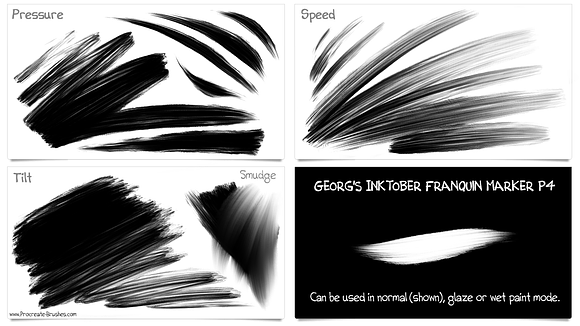 MEGAPACK: 550+ Brushes for Procreate in Add-Ons - product preview 64