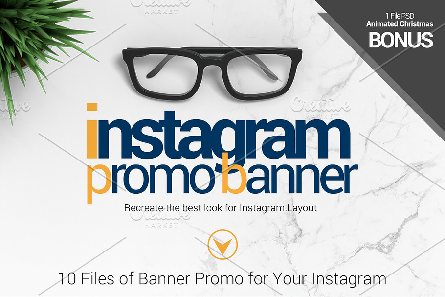 PSD_Instagram Banner Promo in Instagram Templates - product preview 8
