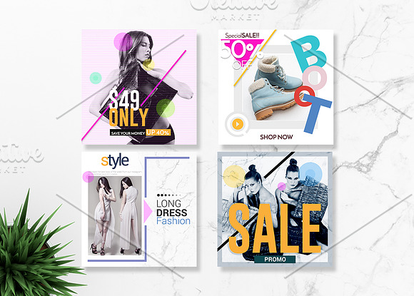 PSD_Instagram Banner Promo in Instagram Templates - product preview 2