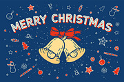 Greeting card Merry Christmas