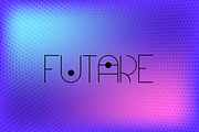 Futare - Futuristic Display Font