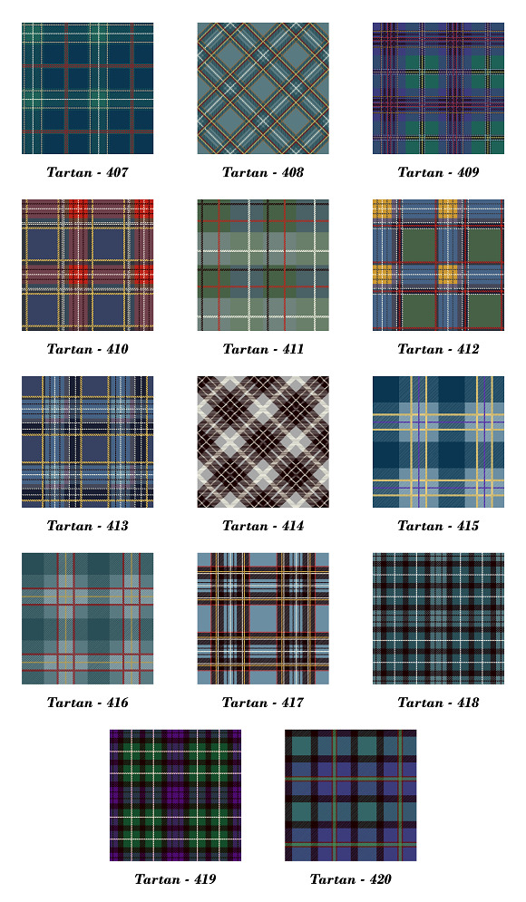 Seamless  Tartan Pattern Part - 30 in Patterns - product preview 1