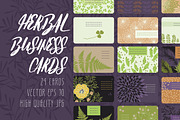 Herbal Business Cards