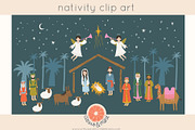 Christmas Nativity Clip Art