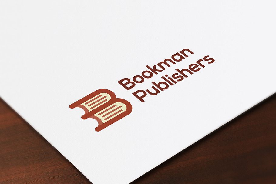 Bookman Publishers | Vector Logo in Logo Templates - product preview 8