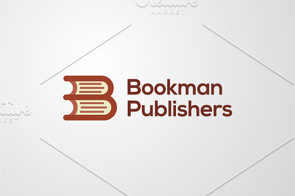 Bookman Publishers | Vector Logo in Logo Templates - product preview 1