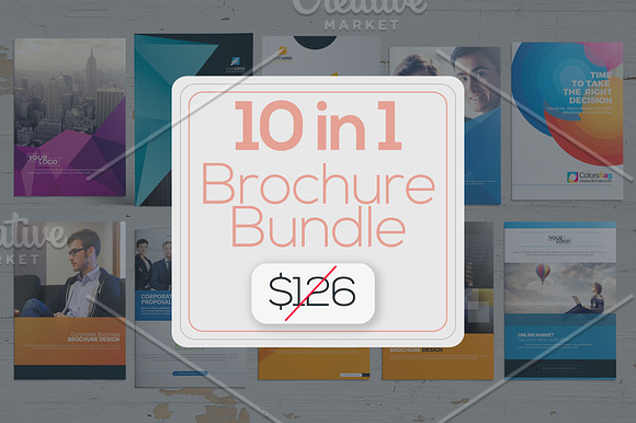 10 Multi-pages Brochure -Big Bundle in Brochure Templates - product preview 10