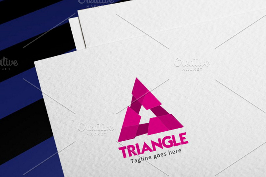 Triangle  in Logo Templates - product preview 8