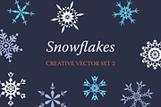 9 Creative Graphic Snowflakes