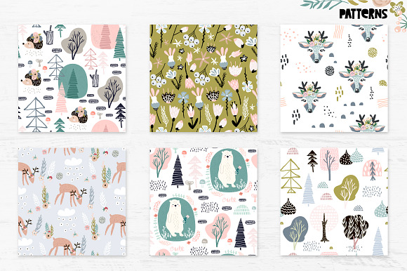 Woodland mood in Illustrations - product preview 3