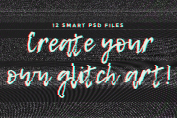 Photoshop Glitch text effects Vol.2 in Photoshop Layer Styles - product preview 1
