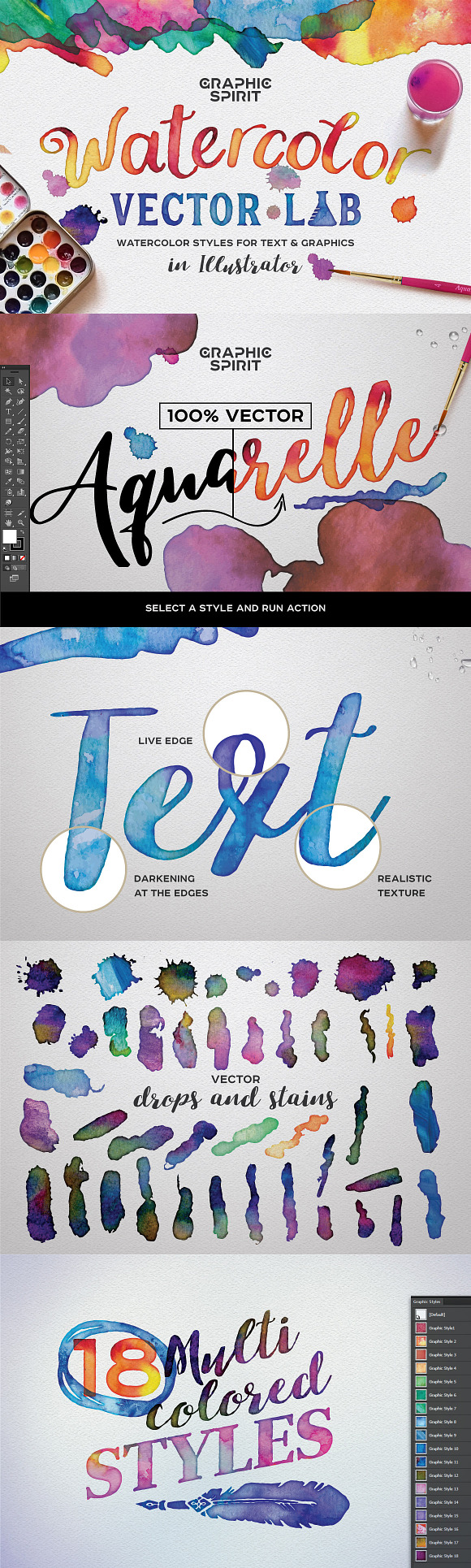 12 in 1 ILLUSTRATOR Bundle DISCOUNT in Photoshop Layer Styles - product preview 1
