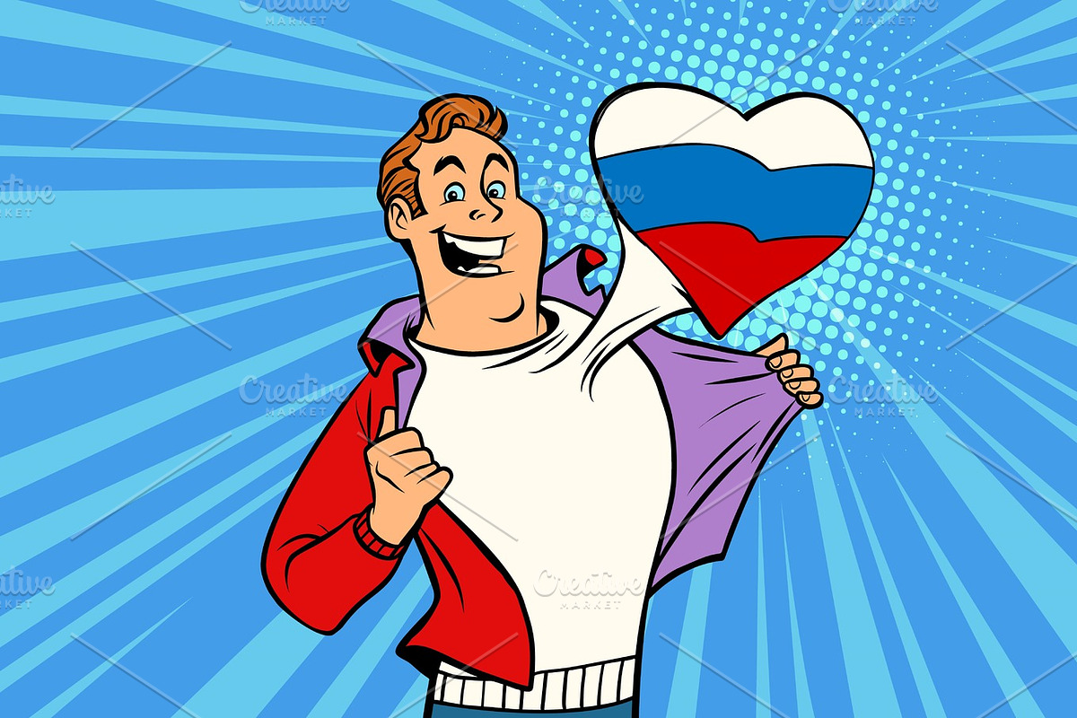 sports fan loves Russia in Illustrations - product preview 8