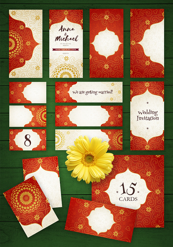 Moroccan Motifs Vol. 3 in Wedding Templates - product preview 1