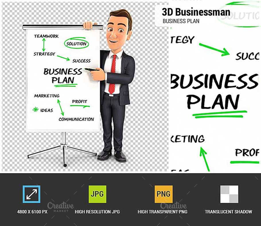 business plan 3d