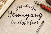 Hemiyong TrueType Font