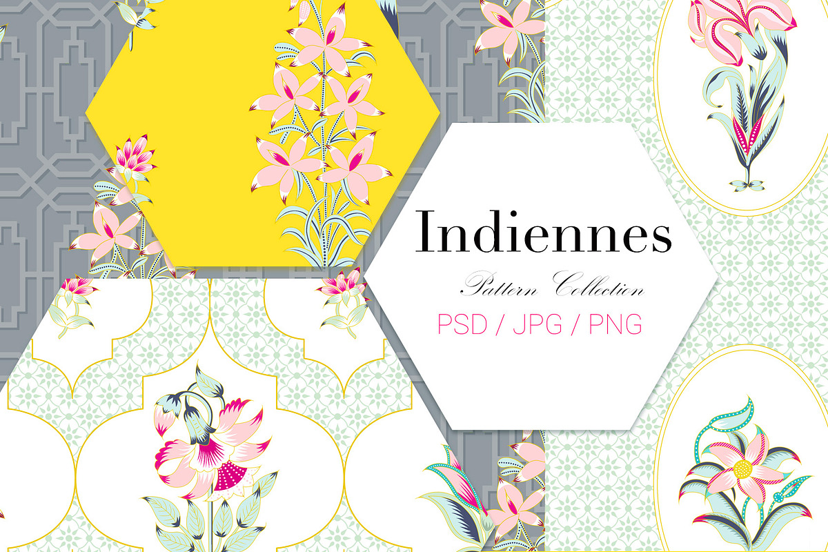 Indiennes - Exquisite Prints in Patterns - product preview 8