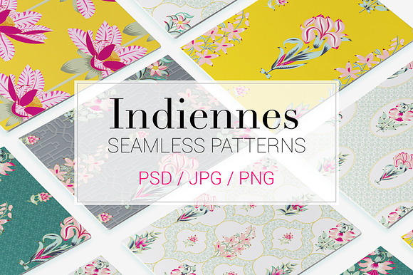 Indiennes - Exquisite Prints in Patterns - product preview 3