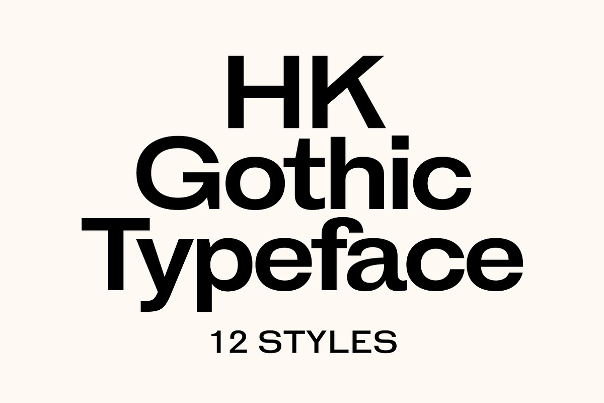 HK Gothic in Gothic Fonts - product preview 8