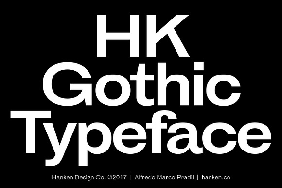 HK Gothic in Gothic Fonts - product preview 1