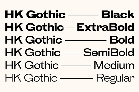 HK Gothic in Gothic Fonts - product preview 3