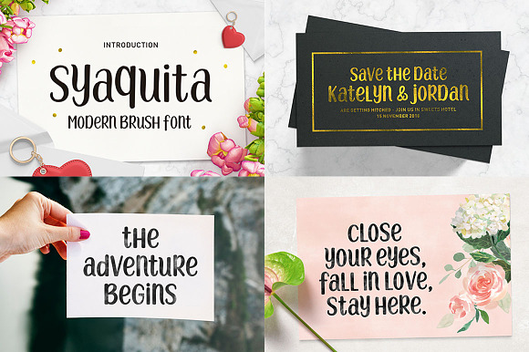 Handwritten Fonts Collection in Hand-lettered Fonts - product preview 2