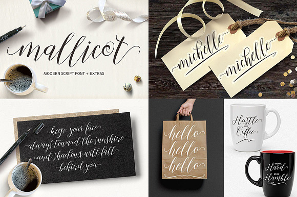 Handwritten Fonts Collection in Hand-lettered Fonts - product preview 5