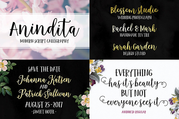 Handwritten Fonts Collection in Hand-lettered Fonts - product preview 6