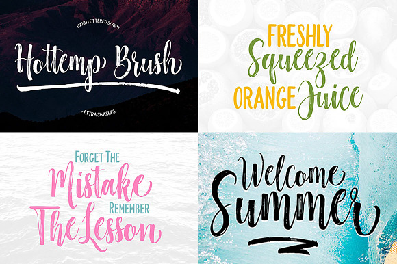Handwritten Fonts Collection in Hand-lettered Fonts - product preview 9