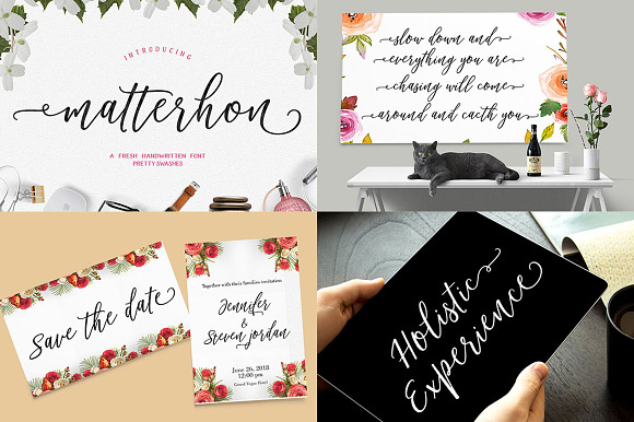 Handwritten Fonts Collection in Hand-lettered Fonts - product preview 10