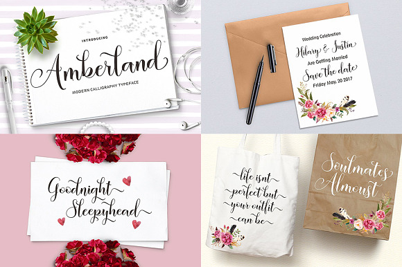 Handwritten Fonts Collection in Hand-lettered Fonts - product preview 12