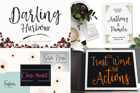 Handwritten Fonts Collection in Hand-lettered Fonts - product preview 14