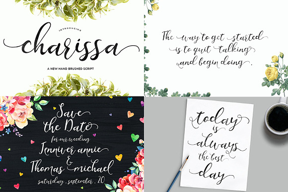 Handwritten Fonts Collection in Hand-lettered Fonts - product preview 23