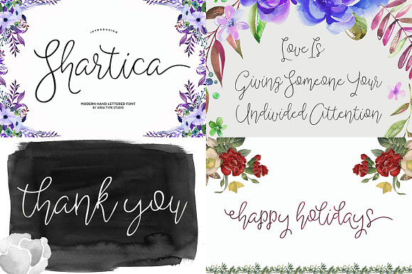 Handwritten Fonts Collection in Hand-lettered Fonts - product preview 30
