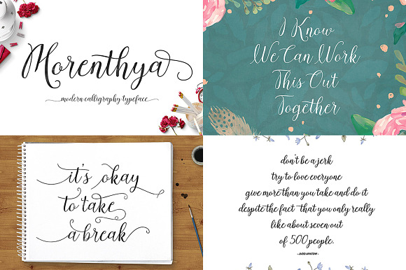Handwritten Fonts Collection in Hand-lettered Fonts - product preview 34