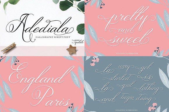 Handwritten Fonts Collection in Hand-lettered Fonts - product preview 36