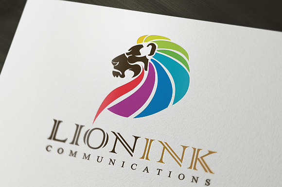 Lion Logo in Logo Templates - product preview 3