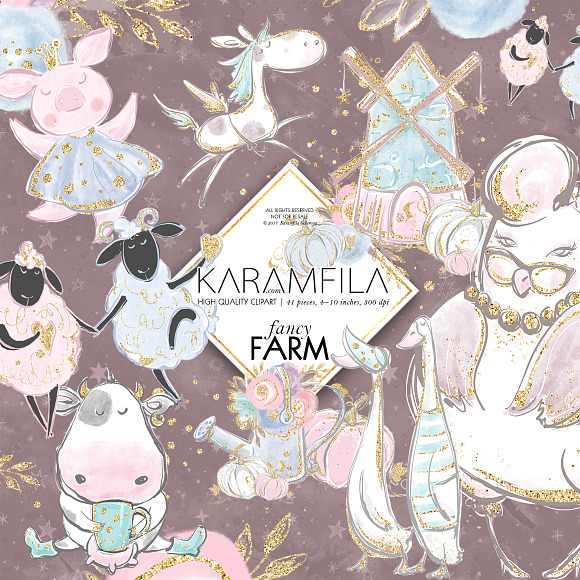 Fancy Farm in Illustrations - product preview 7