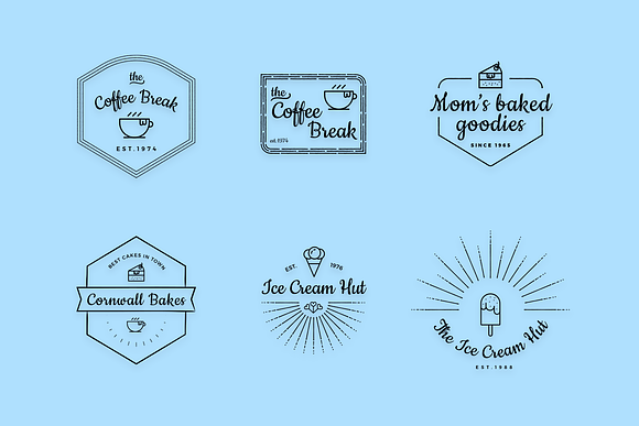 Bakery Icons & Badges in Logo Templates - product preview 9
