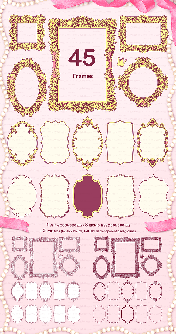 vector Little Princess. Cute queen in Objects - product preview 9