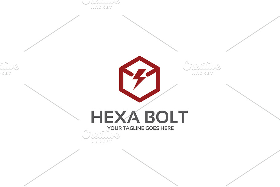 Hexa Bolt – Logo Template