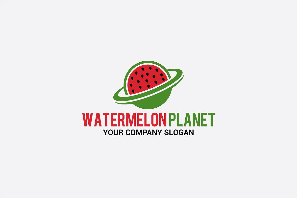 WATERMELON PLANET in Logo Templates - product preview 8