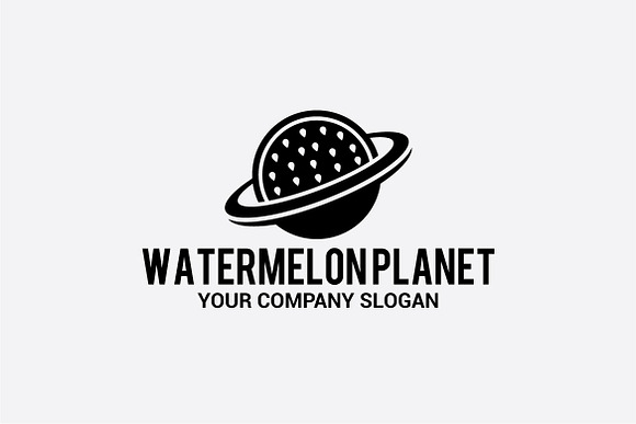 WATERMELON PLANET in Logo Templates - product preview 1