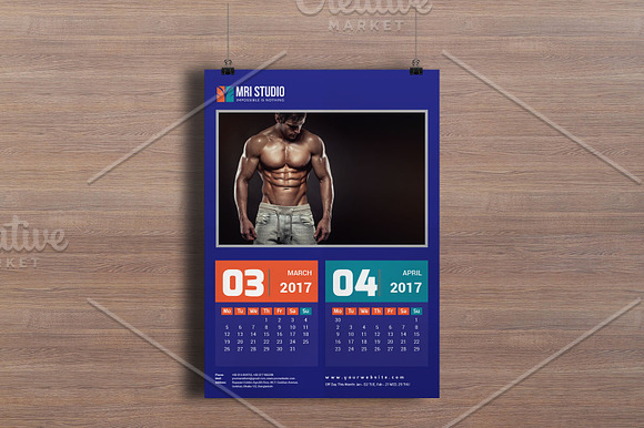 Calander Template in Stationery Templates - product preview 1