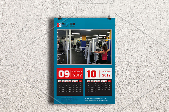 Calander Template in Stationery Templates - product preview 4