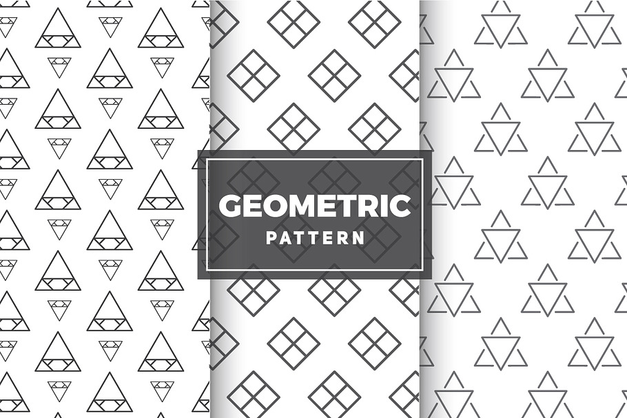 Geometric Vector Patterns #13 in Patterns - product preview 8