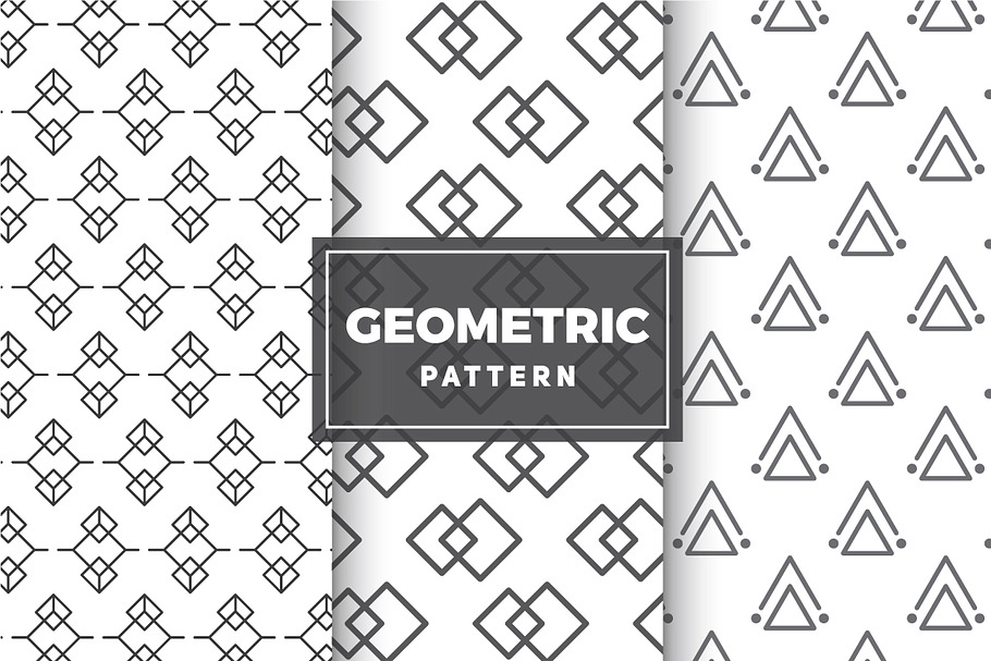 Geometric Vector Patterns #11 in Patterns - product preview 8