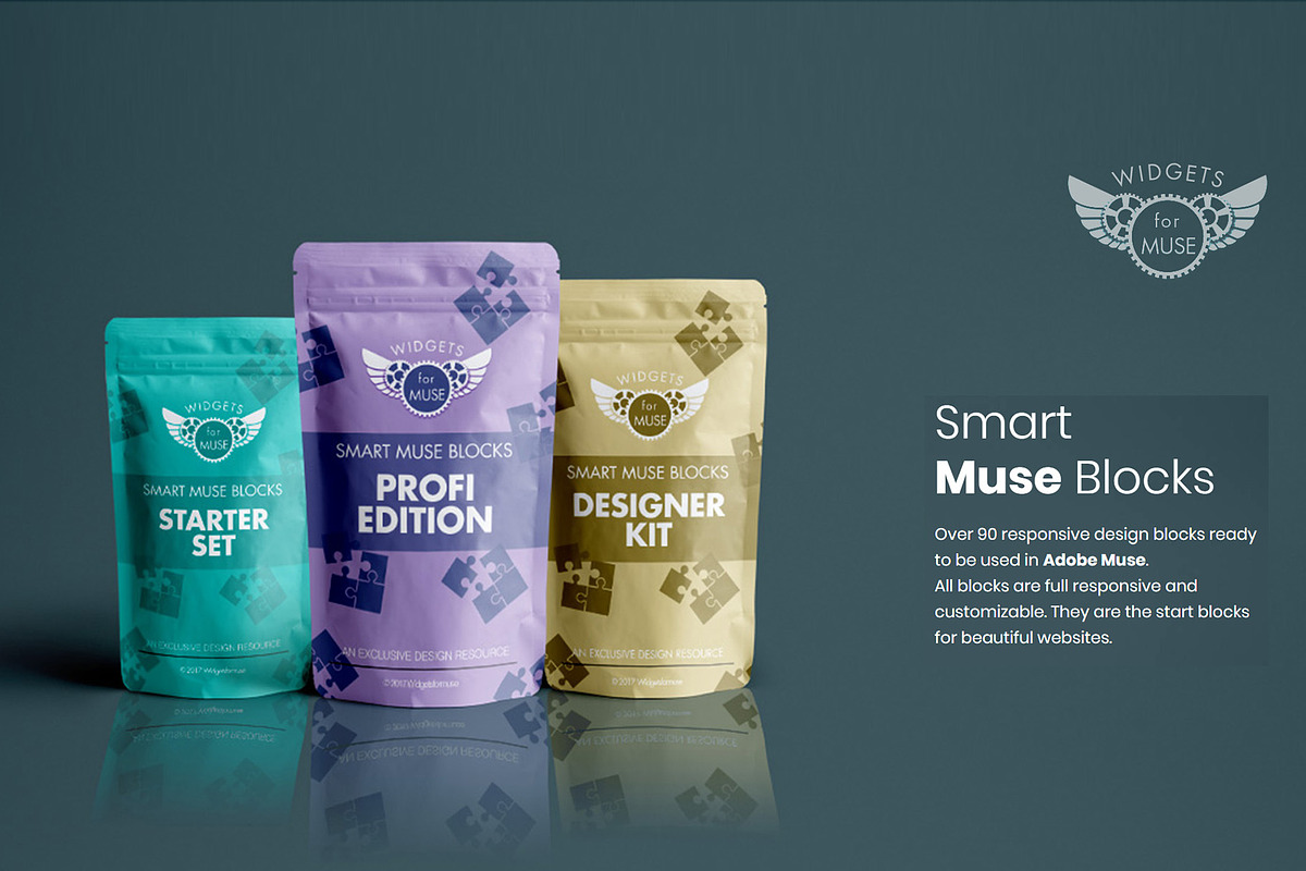Smart Muse Blocks - Profi Edition in UI Kits and Libraries - product preview 8