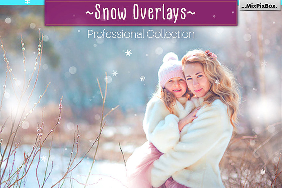 Natural Snow Overlays in Photoshop Layer Styles - product preview 8